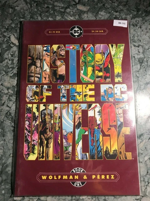HISTORY OF THE DC Universe #1 1986 High Grade 9.0 DC Comic Book B8-131 ...