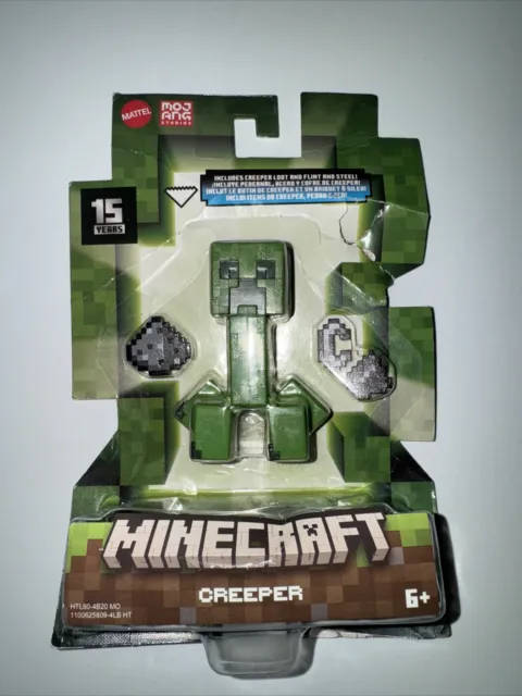 Minecraft Build-A-Portal Creeper Action Figure Brand New