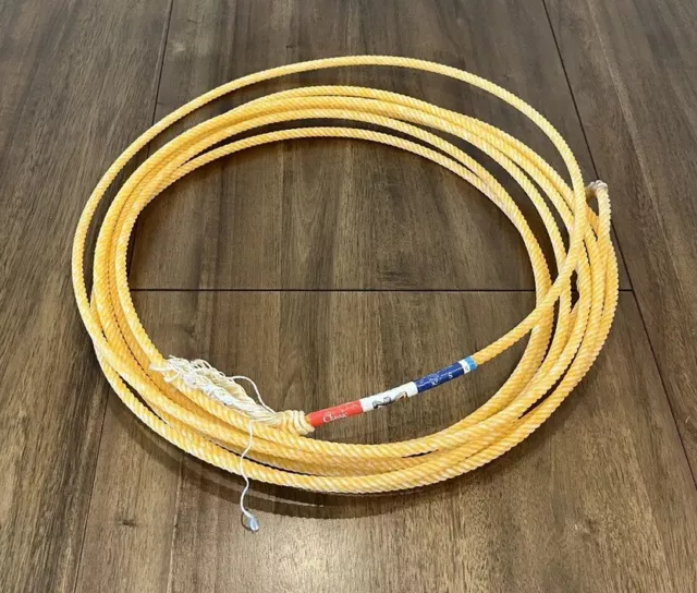 NV4  Heel Rope by Classic Equine 30’ MS Orange