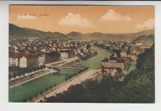 Graz, gegen Norden, 1918