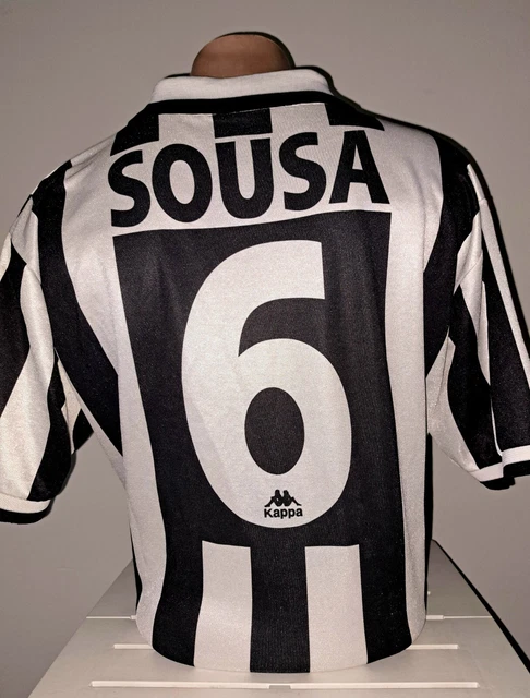 Maillot Juventus Paulo Sousa #6 – Kappa, Taille M, Vintage, Occasion