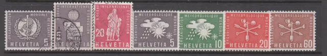 Switzerland (Mixed) - 7no. different stamps 1945-2020 (CV $4)