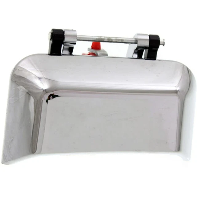 For Dodge Durango Exterior Door Handle Rear, Left Side Chrome (2011 - 2018)