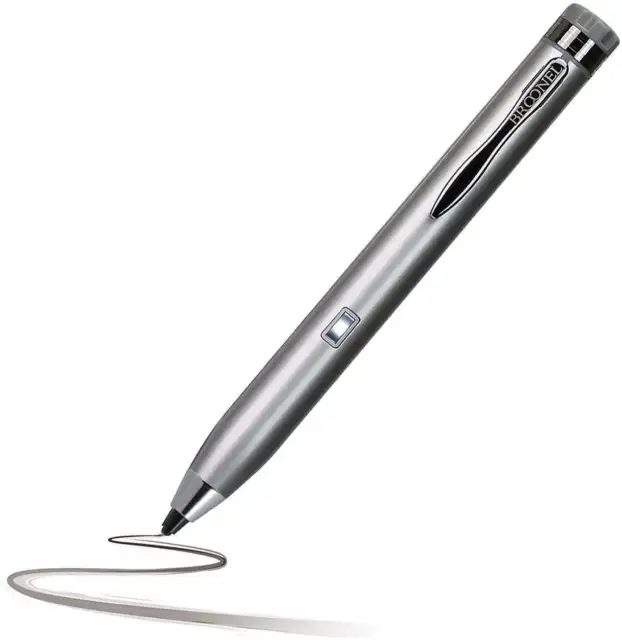 Broonel Silver Digital Stylus Pen For Nvidia SHIELD K1-8-Inch Full HD Tablet