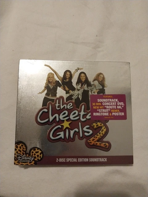 DISNEY CHANNEL'S THE Cheetah Girls 2 Soundtrack CD/DVD Combo Set 2006 w