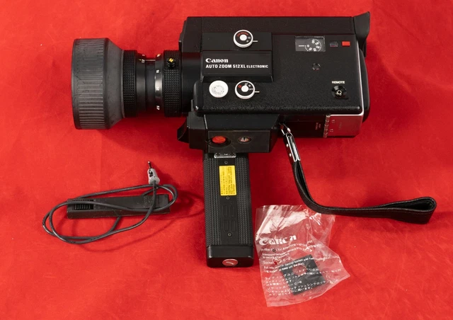 CANON AUTO ZOOM 512XL Electronic Super 8 8mm Movie Camera-Japan