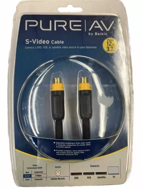 Belkin Pure AV S-Video Cable 12 FT