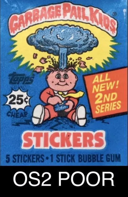 1985 Garbage Pail Kids Series 2 Complete Your Set GPK 2nd U Pick OS2 POOR Read