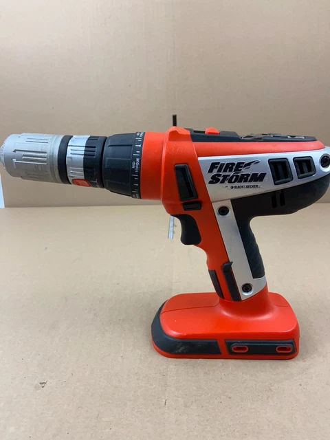 Black & Decker Firestorm 18V Cordless Driver 1/2 Drill FSD1800D BARE TOOL