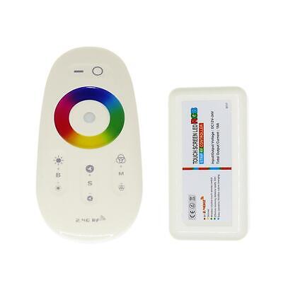 BRILEDA Contrôleur RGB 2,4 GHZ Dc 12-24Volt + Tactile Télécommande pour