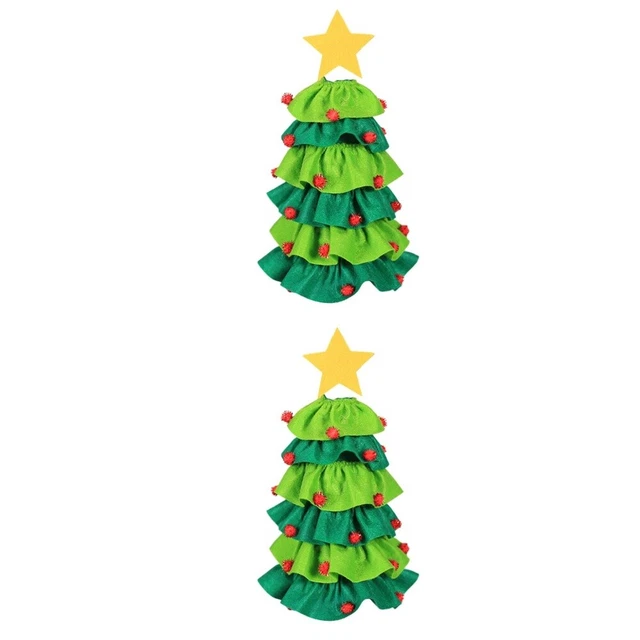 2x Botella de Vino Navidad Artesanía Navidad Vino Regalo Envoltura