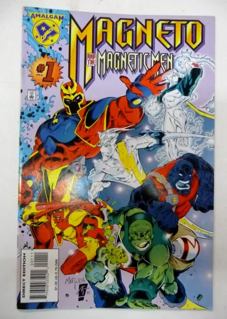 dc marvel  amalgam comics magneto and the magnetic men 1