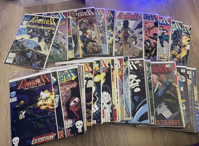 The Punisher (1987) HUGE LOT Over 50 Issues!! Ex Cond. All Boarded!