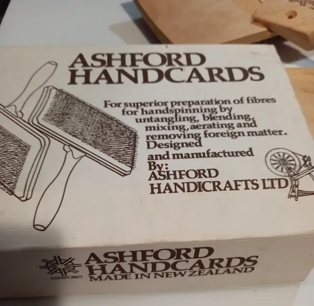 ASHFORD CLASSIC Hand Carders Standard Point 72 PPSI 205 X 115MM