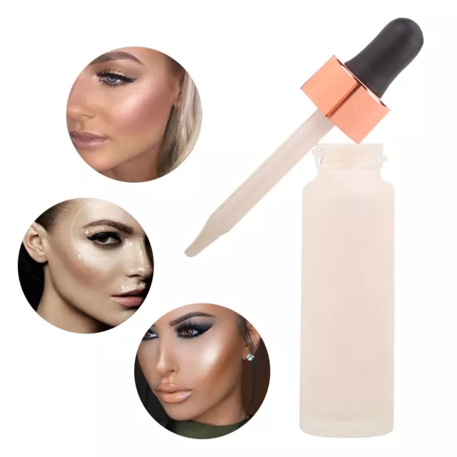 (DC004-7)15ml Face Brighten Lip Eye Highlighter Cream Liquid Beauty Makeup VIS