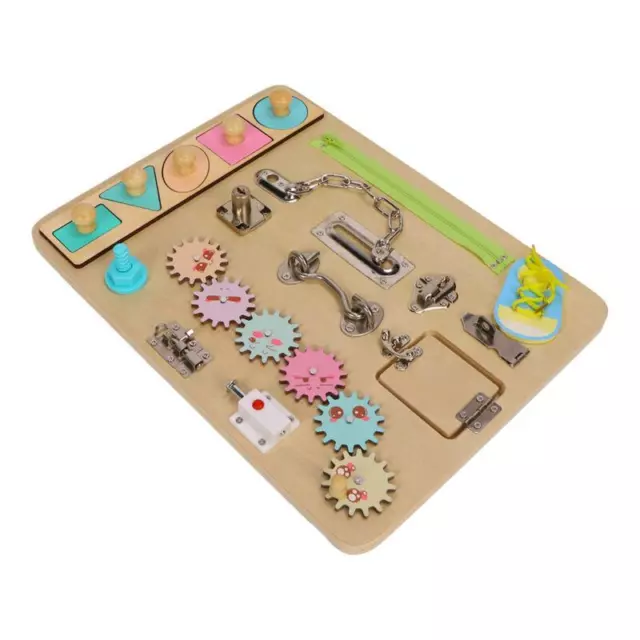 Wooden Sensory Activity Board - Anxiety Relief - Dementia Support