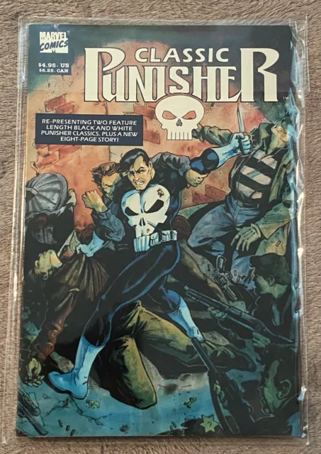 1989 MARVEL Comics CLASSIC PUNISHER 1st Print TPB - FRANK CASTLE T.V. Show NM/MT