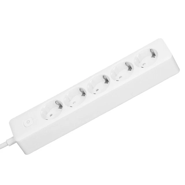 Cavo di prolunga elettrico per esterni presa multipla spina contatto di protezione 2200 W