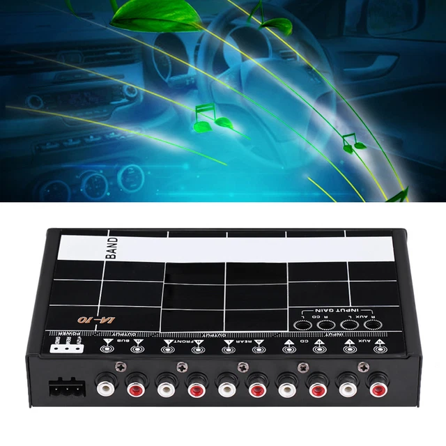 Processore audio portatile facile da usare processore grafico audio car durevole