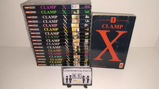 X-Clamp Serie Completa 1/18 Planet Manga - In Condizioni Buone/Ottime