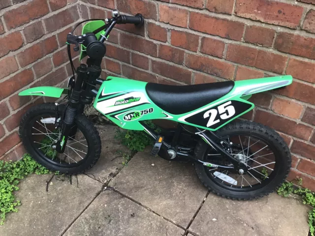 COOL MOTOBIKE MXR750 Kids Bike MotoCross Style 16 Wheels 16.00 PicClick UK