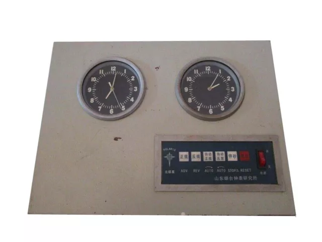 Groß - Polaris Marine Schiffs Master Uhr - Aus Schiff Salvage (344)