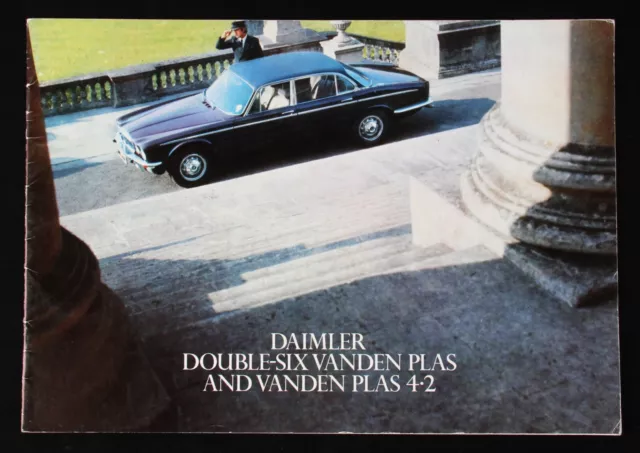 vintage Daimler Double-Six Vanden Plas and Vanden Plas 4.2 brochure, 3201