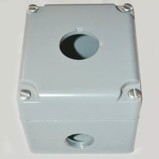 Square-D 9001TY1 Box Assemblaggio Scatola Stazione di Controllo Foro Vuoto Alloggiamento Industriale