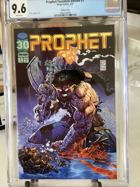 Prophet #1 9.6 Cgc Facsimile Cover B Capullo Image 2022 6