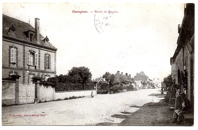 Ancienne Carte Postale CPA 71 Gueugnon – École Des Filles – Années 1900