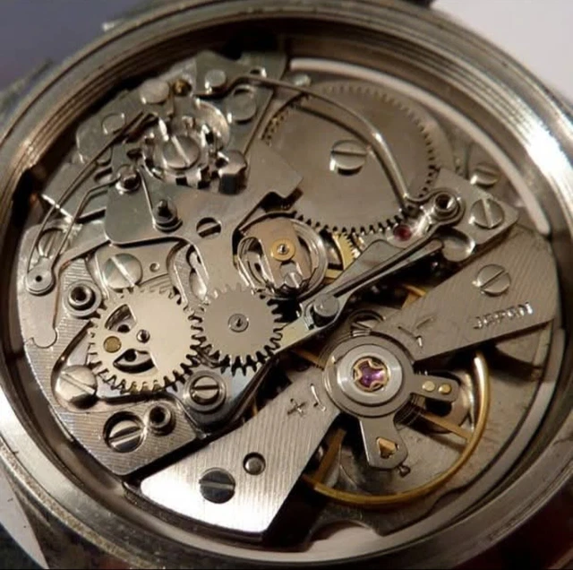 Genuine ISA 8371 3-Hand Chronograph Movement - Quartz Battery - Far East Assembly - New With Tags