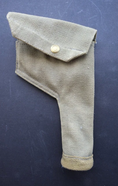 warreplica Pelle WW1 Britannico 0,455 Webley MK I IV VI Marrone Inglese 455 Revolver Holster