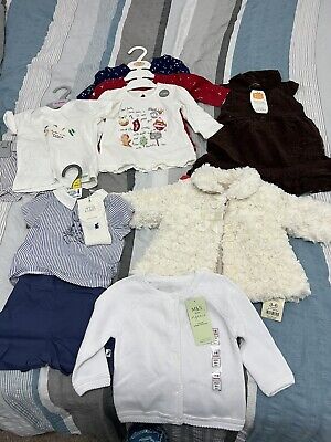 Bnwt Baby Girls Big Clothes Bundle 3-6 Months Clothing Outfits Sets Mothercare