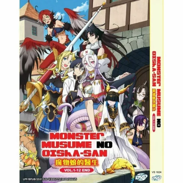 MONSTER GIRL DOCTOR Monster Musume no Oisha-san Vol.1-12.END English Dubbed  DVD £30.47 - PicClick UK