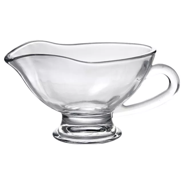 Transparent Glass Sauce Boat Gravy Milk Cup-IF