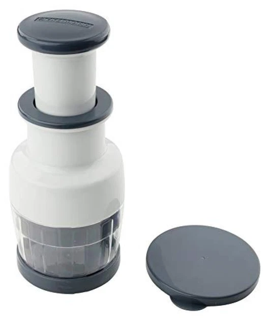 Fackelmann 27903 Tritaverdure, Linea Easy Prepare, con Lame in Acciaio Inox e Co