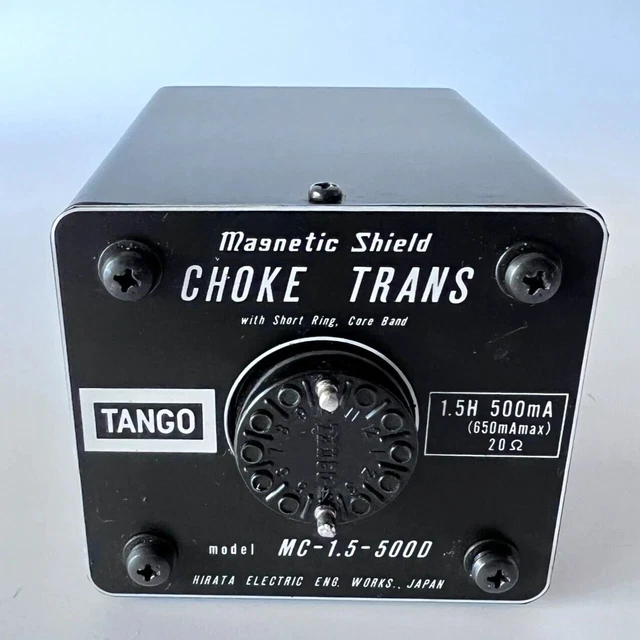 TANGO Magnetic Shield CHOKE TRANS 本体 TANGO MC-1.5-500D CHOKE Transformer Magnetic Shield 1.5H 500mA