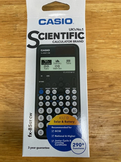 CASIO FX 83GTCW SCIENTIFIC Calculator UK Exam Approved GCSE BRAND NEW CASIO FX 83GTCW SCIENTIFIC Calculator UK Exam Approved GCSE BRAND NEW