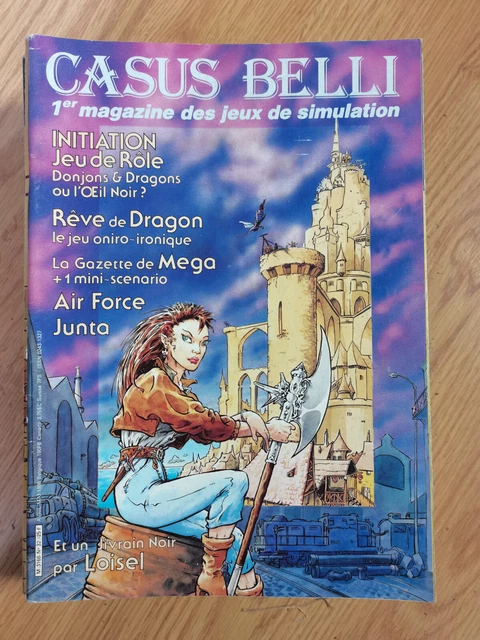 Revue Casus Belli Nr 76 - Jeu De Rôle JDR - Occasion - Fabriqué En France