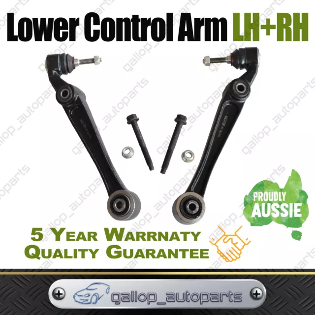 Pair Front Lower Control Arms W/Ball Joint For Ford Territory Tx Sx Sy 2Wd Awd