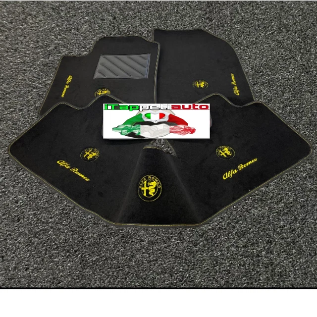 Tappetini Auto in moquetta di alta Qualità per Alfa Romeo Giulietta