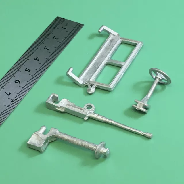 Britains Deetail (Metal Repro) Replacement Parts for US Army Jeep 1:32 Scale