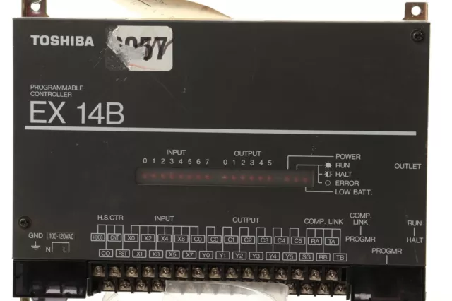 Toshiba Ex Series Ex 14B -1Mdrb1 Programmable Controller - Used - Free Shipping!