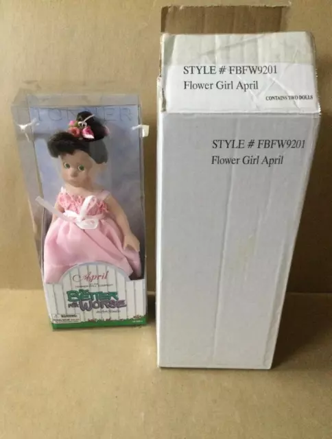 FLOWER GIRL APRIL Robert Tonner Doll "For Better Or For Worse",New in Case & Box