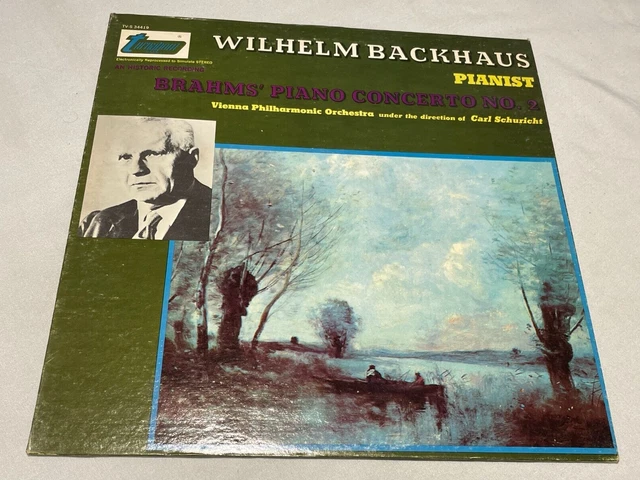WILHELM BACKHAUS 'BRAHMS Piano Concerto No. 2 Mono' SHM-CD, Japan