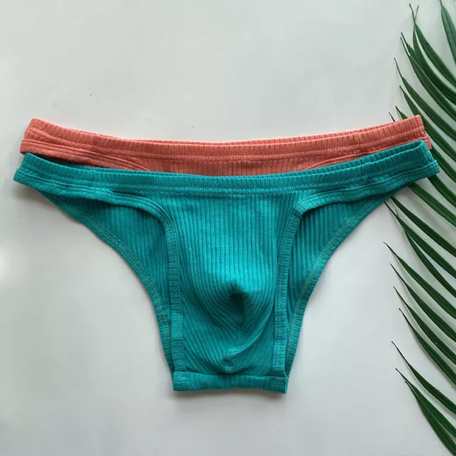 Joem Striped Boxer Briefs Sexy Mens Underwear Quick Dry Pouch