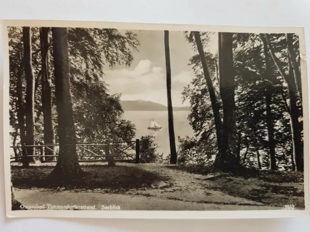 AK Ostseebad Timmendorfer Strand Seeblick gelaufen 1938