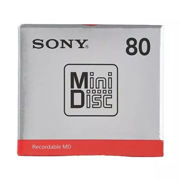 Sony MD80 Blank Mini Disc 80 Minutes Recordable MD Japan JP