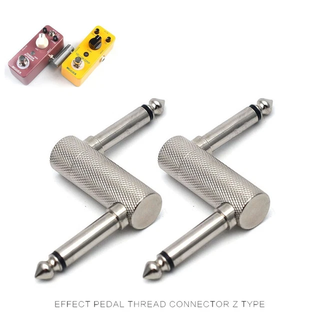 Puissance Fournitures 6.35mm Adaptateur Effector Pédale Raccord Z Forme Effets