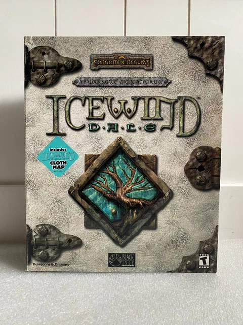 ICEWIND DALE PC CD-ROM Big Box RPG Game Forgotten Realms USA
